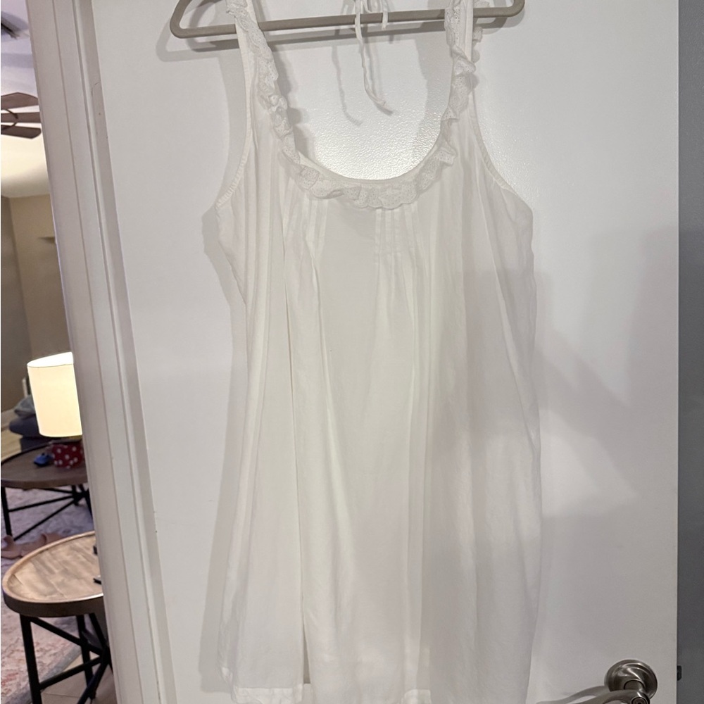 Banana Republic White Sundress